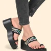 Shoestail Wedges For Women